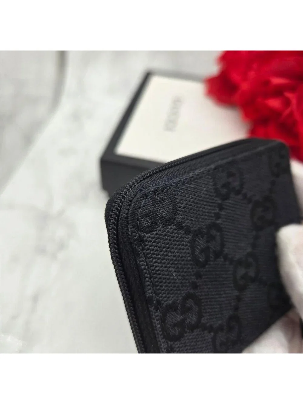 Gucci Coin Purse Wallet GG Canvas